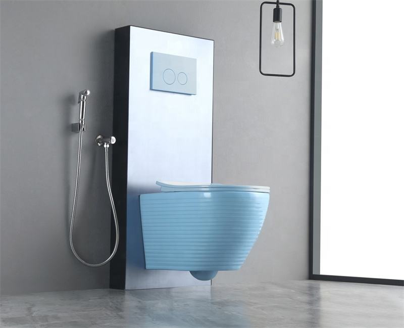 สีน้ำเงินสดด้าน