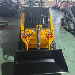 Mini-chargeuse sur chenilles chinoise, chargeuse compacte à chenilles, débroussailleuse avec chenilles - Product Image 5