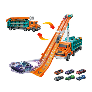 Deformación deslizante Lifting Rocket Rail Car Set para niños Creative Track Toy - Product Image 3