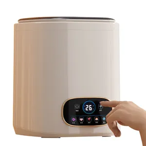 Nước nóng khử trùng tự động xách tay mini máy giặt với máy sấy