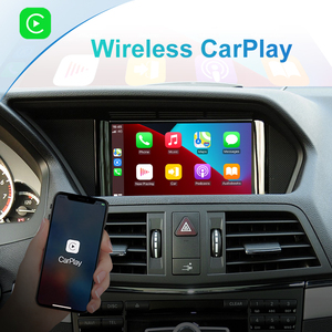 เครื่องเล่นเสียงติดรถยนต์ HFmidia รองรับ Wireless CarPlay และ Android Auto พร้อมฟังก์ชั่นควบคุมหน้าจอสัมผัส สำหรับรถยนต์ Mercedes Benz E Class A207 NTG4.5 - Product Image 4