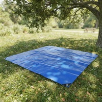 Bâche en PVC enduite de PE imperméable robuste de qualité supérieure, en rouleau, pour camping, vente en gros, fournisseur d'usine YRH