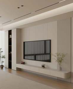 High-end Technology Entertainment Center <b>TV</b> Cabinet Living Room <b>TV</b> Stand Wall Cabinet - Product Image 4