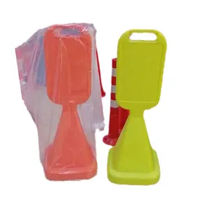 Hanging standing Yellow Plastic No Parking Slippery Road Safety Wet Floor Warning Board Caution Sign cones