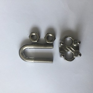 Clip para Cable Metálico Eda de 10 mm, Acero Inoxidable 304/316, Métrico, para Uso General - Product Image 3