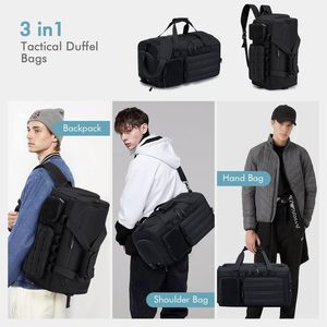 <span class=keywords><strong>Sac</strong></span> de <span class=keywords><strong>voyage</strong></span> tactique durable <span class=keywords><strong>40L</strong></span> avec compartiment à chaussures pour Gym Fitness Weekender Bag Training Workout - Product Image 5