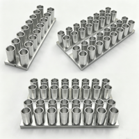 Pièces usinées CNC de précision OEM 5 axes en acier inoxydable/laiton/aluminium, tournage CNC et électroérosion à fil, certifiées ISO, faible MOQ 1 pièce