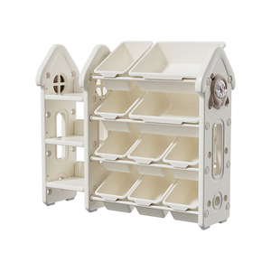 Organizadores e Armazenamento de Brinquedos com Estante, Estante de Livros Infantil e Armazenamento de Brinquedos para Quarto Infantil, Sala de Brincar, Quarto, Berçário - Product Image 1