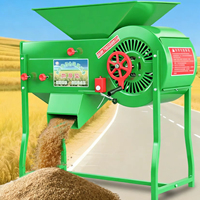 Séparateur vibrant multifonctionnel électrique pour céréales : machine de nettoyage du blé, du riz, du soja, des haricots, des balles de maïs, des pierres et de la poussière