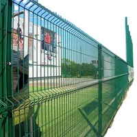 Clôture en treillis métallique galvanisé 3D pliable, robuste, anti-corrosion, écologique, pour la sécurité domestique et les chantiers de construction
