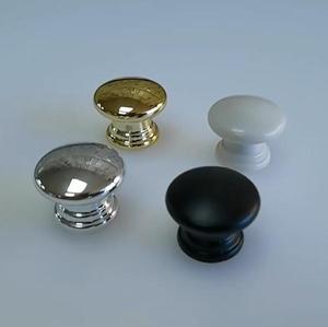 พลาสติก ABS ลิ้นชักลูกบิดประตูพลาสติกลูกบิดมือจับลูกบิดพลาสติกพร้อมสกรู - Product Image 2