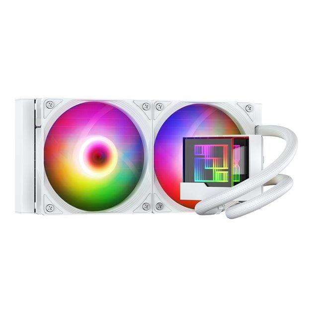 New Cube ARGB 240mm Liquid Cooler Argb Cpu Air Cooler Cpu Water Cooling Aio Cooler for Computer Gaming Cases