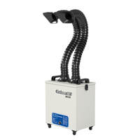 Ruiwan RE230 Rotation Bouton Double Ports Fer Industriel À Souder Laser Marquage Extracteur De Fumée Machine