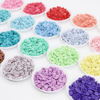 6mm résine fine bordure petit bébé poupée vêtements accessoires Mini bouton couleur personnalisé bébé vêtements bouton