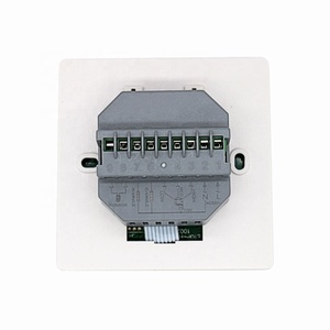 Hotowell 110V 220V Fan Coil Thermostat HVAC IP30 Thermostat numérique Celsius ou <span class=keywords><strong>Fahrenheit</strong></span> - Product Image 5