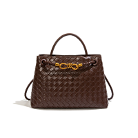 Sac à main en PU personnalisé pour femme, sac fourre-tout de luxe, texture haut de gamme, motif tissé léger, poche multicouche, sac à bandoulière magnétique BULAIDAI