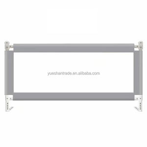 Nouvelle vente chaude : Ensemble de barrière de sécurité pour bébé, protection de lit, petit lit, barrière de lit pour enfants, tissu et métal multifonction - Product Image 1