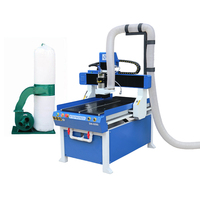 Máquina CNC de Alta Precisión para Trabajos en Madera, 600x900mm, 2.2KW, Eje Único, 3 Ejes, NC Studio/Mach3/RichAuto DSP