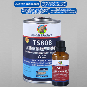 ZT 08 GUOELEPHANT TS808 High Strength Conveyor Belt Bonder 500g A Part Structural <b>Adhesive</b> for Industrial Use - Product Image 4