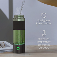 WOPIN Portable 400ml SPE PEM Technology Générateur d'eau à hydrogène à haute concentration en molécule d'hydrogène