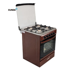 Cuisinière Xunda Promotion Acier Inoxydable Quatre Brûleurs Gaz et Électrique <span class=keywords><strong>avec</strong></span> <span class=keywords><strong>Four</strong></span> et Grill Autonome Classe A Économe en Énergie - Product Image 2