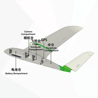 X-UAV TJL Mini oie 1800mm envergure EPO ailes fixes RC avion cadre Kit avion Drone hélicoptère jouet