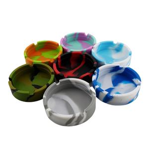 ที่เขี่ยบุหรี่ซิลิโคนพรีเมี่ยมแบบย้อนยุคทนความร้อนแบบพกพาสำหรับใช้ในบ้านเทรนด์ใหม่ที่กำหนดเองสำหรับบุหรี่ซิการ์สูบบุหรี่ - Product Image 5