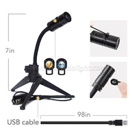 Veilleuse USB Lune Terre Lampe 360 Degrés Rotatif LED Veilleuse Pour Chambre Décoration