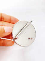 Fermoirs en laiton, crochets, accessoires, attaches, finition polie, haute qualité, plaqué or véritable et or blanc, fabriqué en Chine