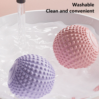 Ballon de massage multifonctionnel pour yoga et Pilates, avec inserts magnétiques et picots, pour la thérapie musculaire des pieds, des épaules et des jambes