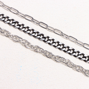 โซ่คาดเอวโลหะหลายชั้นแบบยูนิเซ็กซ์ โลหะผสมสังกะสี สไตล์ฮิปฮอป สำหรับใส่กับกางเกงยีนส์ ใช้ได้ทุกวัน - Product Image 4