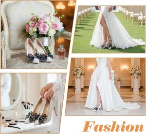 Clips Decorativos para Zapatos con Pedrería, Lazos Desmontables para Zapatos de Vestir de Mujer, Broches con Pedrería para Zapatos de Mujer - Product Image 5