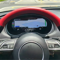 Pour Audi Q3 : Tableau de bord LCD de rechange avec conception Plug and Play, affichage du compteur de vitesse et des données de conduite