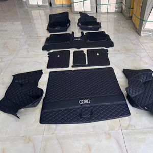 Alfombrillas de Coche 3D Personalizadas 100% Ajustables, Alfombrillas de Cuero de 3 Piezas, Alfombrillas para el Suelo del Coche, Alfombrillas para <span class=keywords><strong>Audi</strong></span> <span class=keywords><strong>A4</strong></span> - Product Image 1