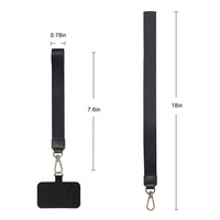 Universale Browm/Rosa/Nero/Bianco Leopard Chiave Cordicella del Collo ID Badge Titolari Animale Cinghie Del Telefono Cellulare con portachiavi per iphone