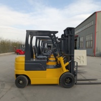 Chariots élévateurs contrepoids électriques à forte performance, 2,5 tonnes, 1,5T, 5M, quatre roues motrices avec déplacement latéral, hauteur de levage pour entrepôt