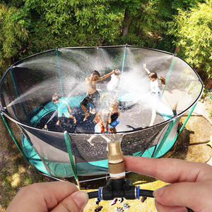 Système de pulvérisation pour trampoline 6m6 têtes, refroidissement basse pression, divertissement aquatique extérieur - Product Image 1