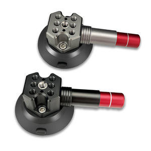 Support de caméra à ventouse en aluminium de 3 pouces avec trous ARRI 1/4'' à dégagement rapide, compatible voiture <span class=keywords><strong>pour</strong></span> <span class=keywords><strong>OSMO</strong></span> Pocket 3 Insta360 <span class=keywords><strong>iPhone</strong></span> - Product Image 1