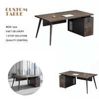 Bureau de travail moderne de luxe, petit bureau, bureau de direction, poste de travail confortable pour les employés, module de travail, bureau d'ordinateur