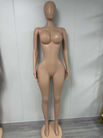 Mannequins en plastique de grande taille pour femmes, vente à chaud