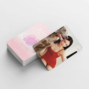 Nuova carta kpop jennie da 60 pz/scatola artigianale carta artistica ecologica carta LOMO da 30 pz/scatola adesivo per bicicletta da collezione - Product Image 4