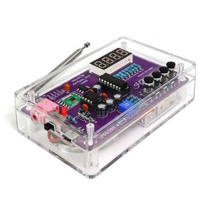 Diy fm रेडियो इलेक्ट्रॉनिक किट समायोज्य आवृत्ति सोल्डरिंग प्रोजेक्ट सोल्डर असेंबली - Product Image 1