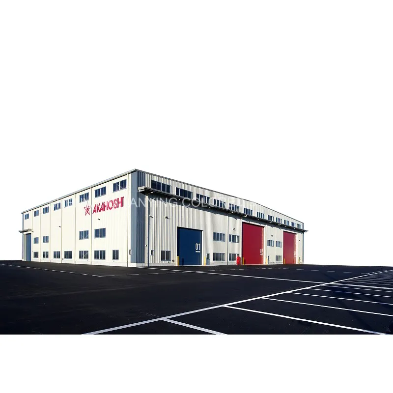 Low-Cost High Quality Industrial Steel Structure Prefab Building Q355 Grade Welded Light Structured for Warehouse Workshop