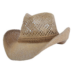 JAKIJAYI all'ingrosso di alta qualità occidentale Cowgirl Dallas cappelli da Cowboy Sombrero <span class=keywords><strong>Stetson</strong></span> scavato <span class=keywords><strong>cappello</strong></span> di <span class=keywords><strong>paglia</strong></span> da Cowboy per gli uomini - Product Image 2