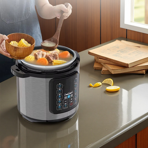 Cuisinière à <span class=keywords><strong>riz</strong></span> électrique 4L avec programmes de cuisson intelligents : <span class=keywords><strong>riz</strong></span>, côtes, soupes, poulet, bouillies, haricots, pizzas, maintien au chaud - Product Image 1