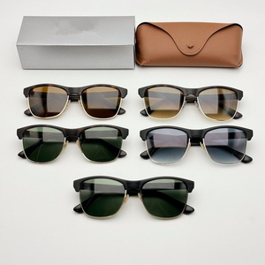 แว่นกันแดดอะซิเตทคุณภาพสูง ดีไซน์หรูหรา สำหรับผู้ชายและผู้หญิง ป้องกันรังสียูวี 400 พร้อมเลนส์โพลาไรซ์ - Product Image 3