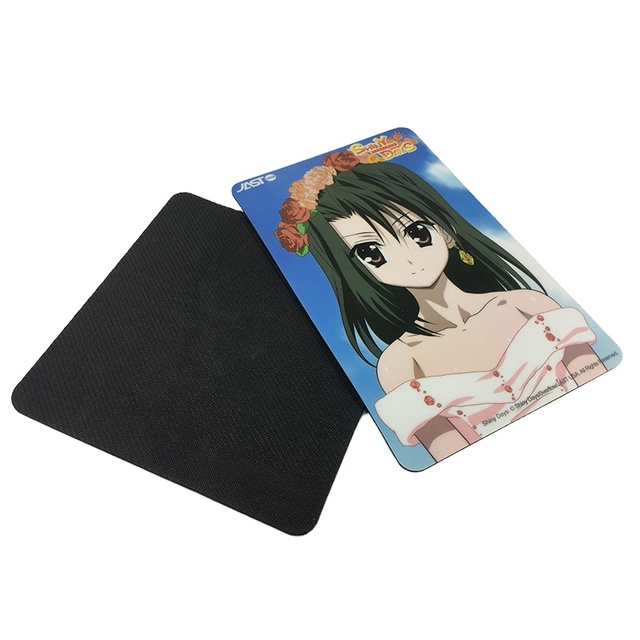 Hot Selling Custom Anti Slip Pvc Rubber Base 20x24cm Cartoon Printed Foldable Mouse Pad for Computer Laptop Gaming