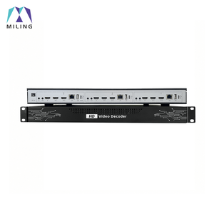 Décodeur vidéo H.265 à 64 écrans, décodeur IP multi-modules ONVI F pour grand système de surveillance de sécurité - Product Image 1