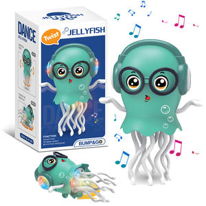 Regalos de cumpleaños para niños, juguete de medusas de baile automático con luz Led y música - Product Image 1