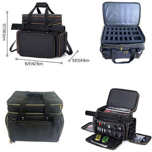 Organizzatore per Giochi di Ruolo da Tavolo, Custodia Porta Accessori con Tracolla Regolabile, Borsa Multistrato per Miniature, Carte e Libri - Product Image 3